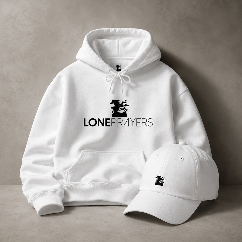 Ontdek de nieuwste LONEPRAYERS® collectie met minimalistische streetwear en premium essentials.